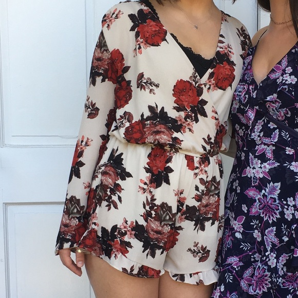 Floral Romper - Picture 4 of 7